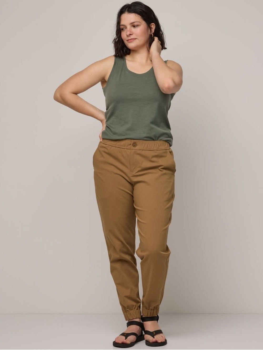Wool& Hoyt Joggers in Colorway Cedarwood (Size:XL)